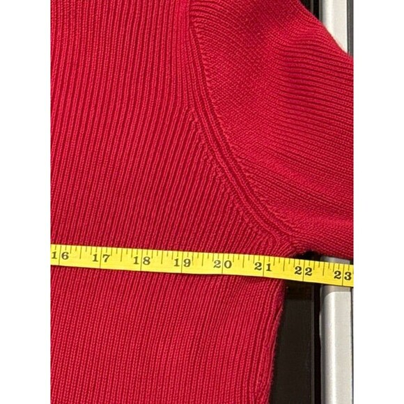 EDDIE BAUER Women's Size XL Full Zip Knit Sweater Jacket Pockets - Picture 10 of 11